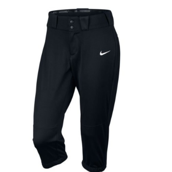 Nike Pants - Nike Dri-FIT Diamond Invader 3/4 Black Pants sz XL